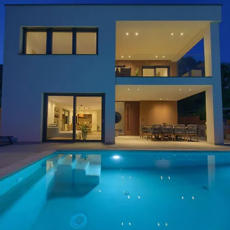 Villa Viverum With Heated Salt Water Pool Baska (Krk)